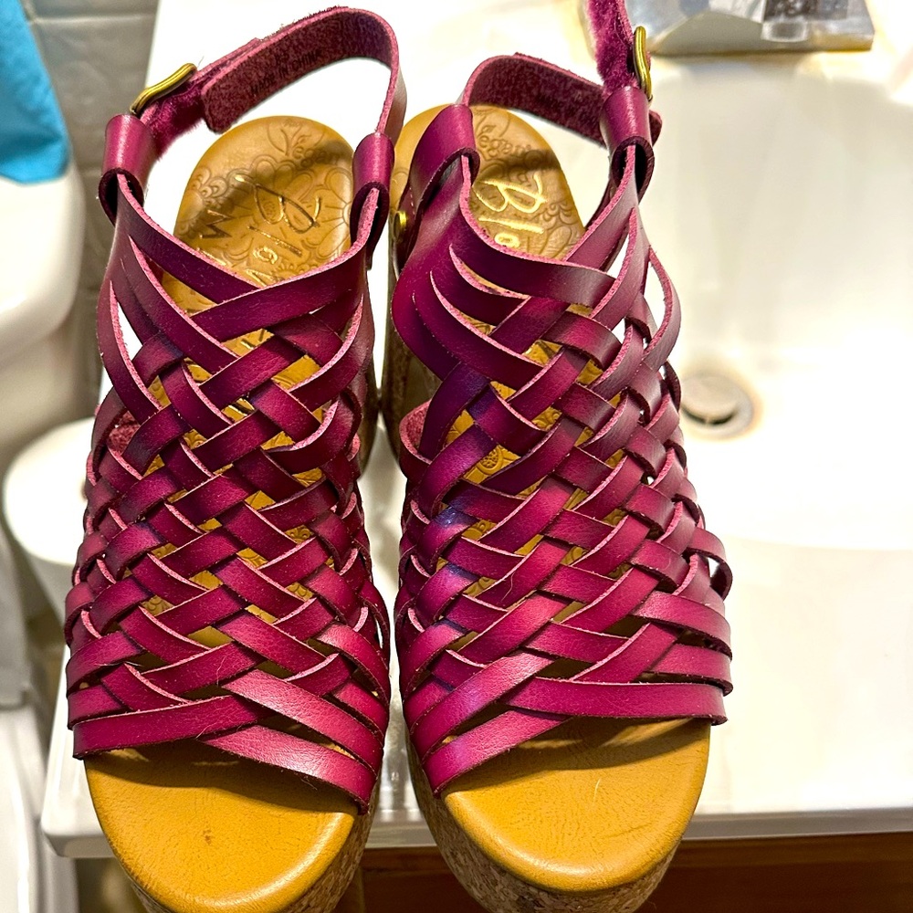 New never worn Blowfish wedges